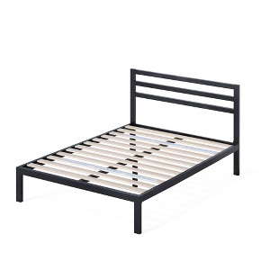 14" Mia Modern Studio Platform 1500H Metal Bed Frame - Zinus - 1 of 4