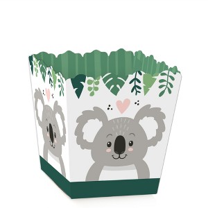 Big Dot of Happiness Koala Cutie - Party Mini Favor Boxes - Bear Birthday Party and Baby Shower Treat Candy Boxes - Set of 12 - 1 of 4
