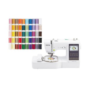 Brother SE700 Elite Computerized Sewing and Embroidery Machine Bundle - 1 of 4