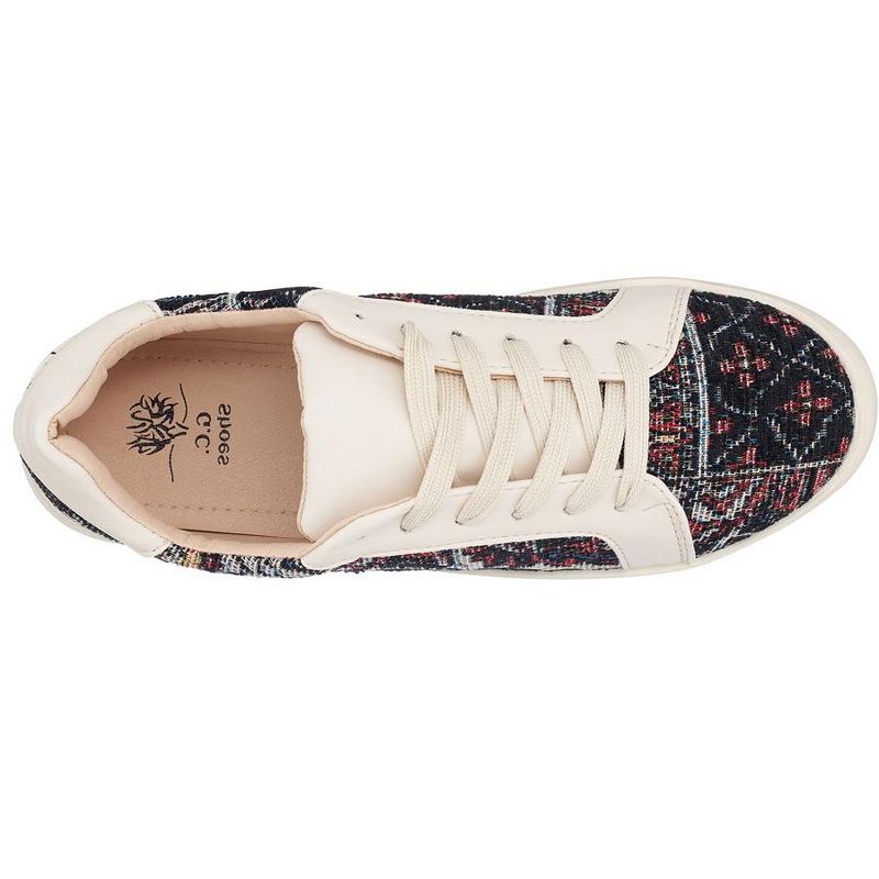 GC Shoes Kalio Lace Up Textile Sneakers, 4 of 6