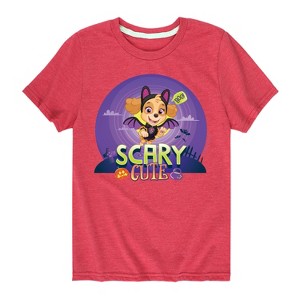 Boys' - Paw Patrol - Scary Cute Short Sleeve Graphic T-Shirt - 1 of 4