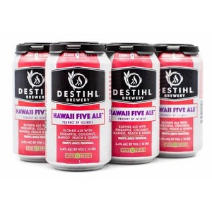 Destihl Hawaii Five Blonde Ale - 6pk / 12 fl oz Cans - 1 of 1
