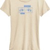 Women's - Instant Message - Manga Girl Eyes Short Sleeve Graphic T-Shirt - 2 of 4