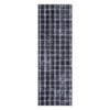 Runner Rug Washable Non Slip Kitchen Rugs Geometric Checkered Print ， Modern Throw Carpet for Home Office - 3 of 4