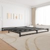 6-Inch King Metal Bed Frame, Heavy Duty Platform with Steel Slat Support, Mattress Foundation, No Box Spring Needed, Noise-Free, Black - 3 of 4