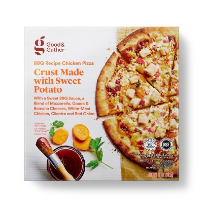 Gluten Free Sweet Potato Crust BBQ Chicken Frozen Pizza - 11oz - Good & Gather™