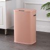 happimess Tammi Kitchen 14.5-Gallon Slim Metal Push Button Trash Can - 2 of 4