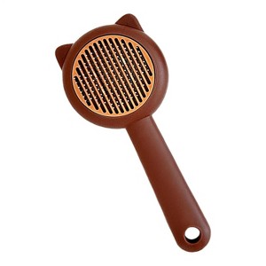 BABYYER Pet Hair Cleaner Brush, for Effortless Fur Removal, For Dog Cat Remove Tangled Hairs Massages Brush Pets Hair sCleaning Comb Pets Accessories - 1 of 4