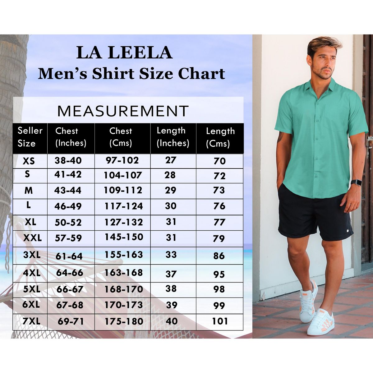 HAPPY BAY Men's Short Sleeve Button Down Casual Collar Summer Beach Shirts Business Shirts for Men Vacation Solid Shirts with Pocket 7XL Blue,Solid - thumbnail 6