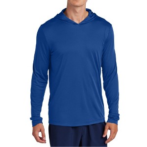 Mafoose Men's Casual Moisture-Wicking Posi-UV Pro Casual Long Sleeve Hoodie - 1 of 4
