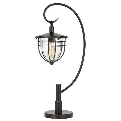 Black lantern 2024 table lamp