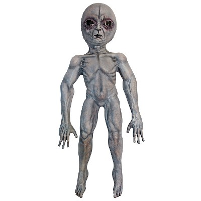 Ghoulish Alien 51 Prop Halloween Decoration - 39 in - Gray