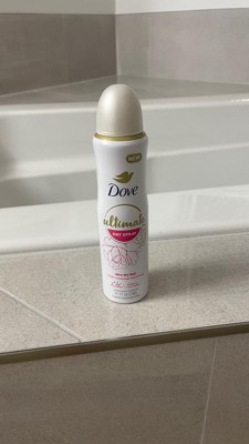 Dove Beauty Ultimate 72-hour Ultra Dry Feel Dry Spray - Floral/rose Scent -  3.8oz : Target