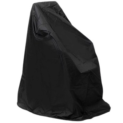 Akefit Wheelchair Cover Waterproof Outdoor Dustproof Protective Black 39in