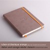 Rhodia Rhodiarama Webnotebook - Lined 96 sheets - 5 1/2 x 8 1/4 - Taupe cover - 2 of 4
