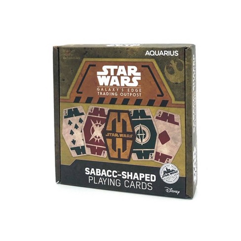 Star Wars Sabacc Shaped Playing Cards Target