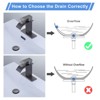 WOWOW 2 1/8 in. x 9 1/2 in. x 9 1/2 in. Pop-up Drain Assembly - 2 of 4