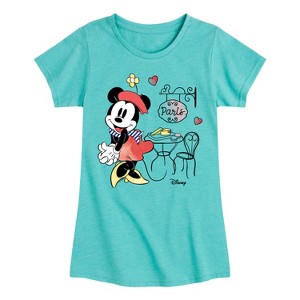 Girls' - Disney - Mickey & Friends Fitted Short Sleeve Graphic T-Shirt - 1 of 4