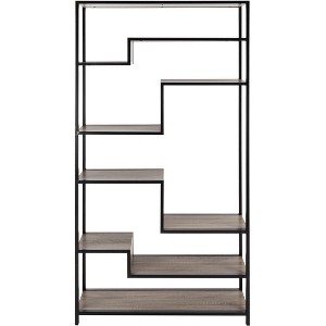 Joanna Etagere - FOX4281 - Light Brown/Black - Safavieh Couture - 1 of 4