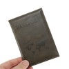 Unique Bargains Textured Letter Passport Holder 1 Pc - 3 of 4