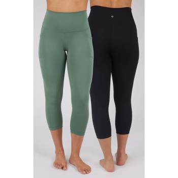 90 Degree By Reflex Missy Front Vent Leggings In Nine Iron Cire