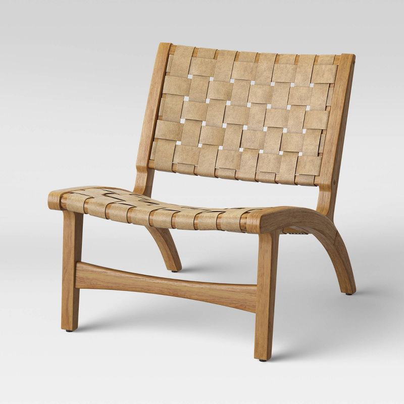 Ceylon Woven Accent Chair Natural - Threshold&#8482;, 3 of 5