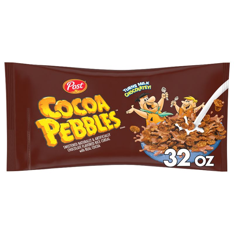 Cocoa Pebbles Breakfast Cereal , 1 of 9