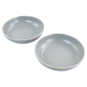 Gibson Home Rockaway 2 Piece Dinner Bowl Set in Gray - 1 of 4