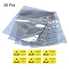 Unique Bargains Antistatic Resealable Durable Shielding Hard Drive Bag 25 Pcs - 3 of 3