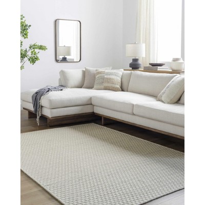 Hauteloom Tevah Siver Wool Rug