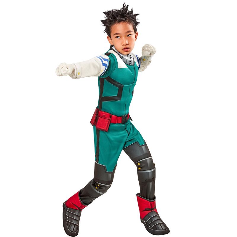 Rubies My Hero Academia: Izuku Midoriya Boy's Deluxe Costume, 2 of 6