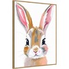 Amanti Art Bunny by Ohkimiko  Framed Canvas Wall Art - 2 of 4