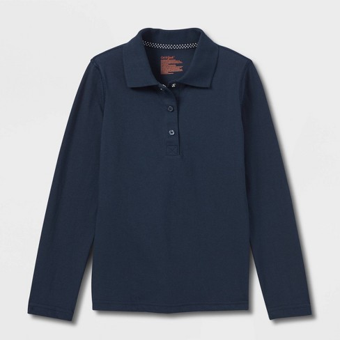 Long sleeve polo outlet shirts target