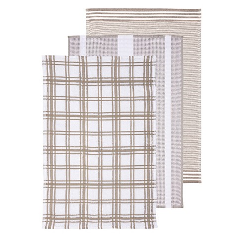 3pk Kitchen Towels Green/white/blue - Mu Kitchen : Target