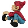 Design Toscano Eccentric Elf Garden Gnome Statue: Squeegee - 4 of 4