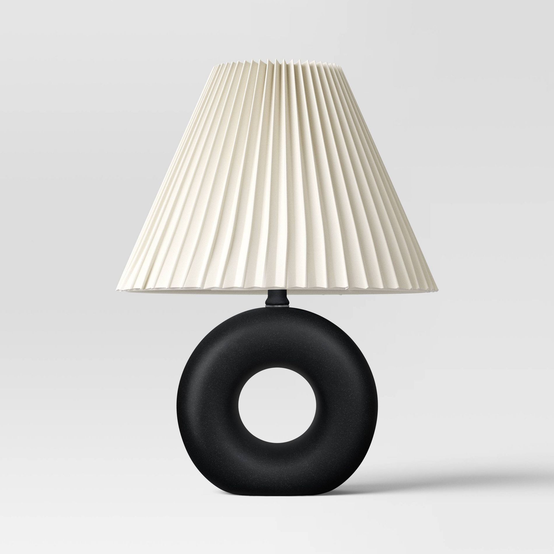 Ceramic Table Lamp Black - Room Essentials™