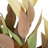 Northlight Autumn Harvest Neutral Fall Foliage Leaf Wreath, 22-Inch, Unlit - 4 of 4