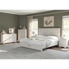 AMERLIFE 5 Pieces Farmhouse Bedroom Sets, Bed Frame, 54" W 6 Drawer Dresser, 47'' H 5 Drawer Dresser, Nightstand Set of 2 - 2 of 4