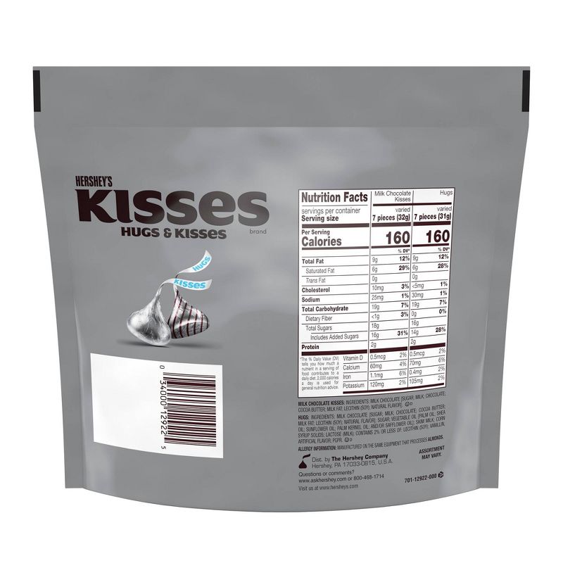 Hershey&#39;s Kisses and Hugs Chocolate Candy Assortment - 3ct/15.6oz, 3 of 6