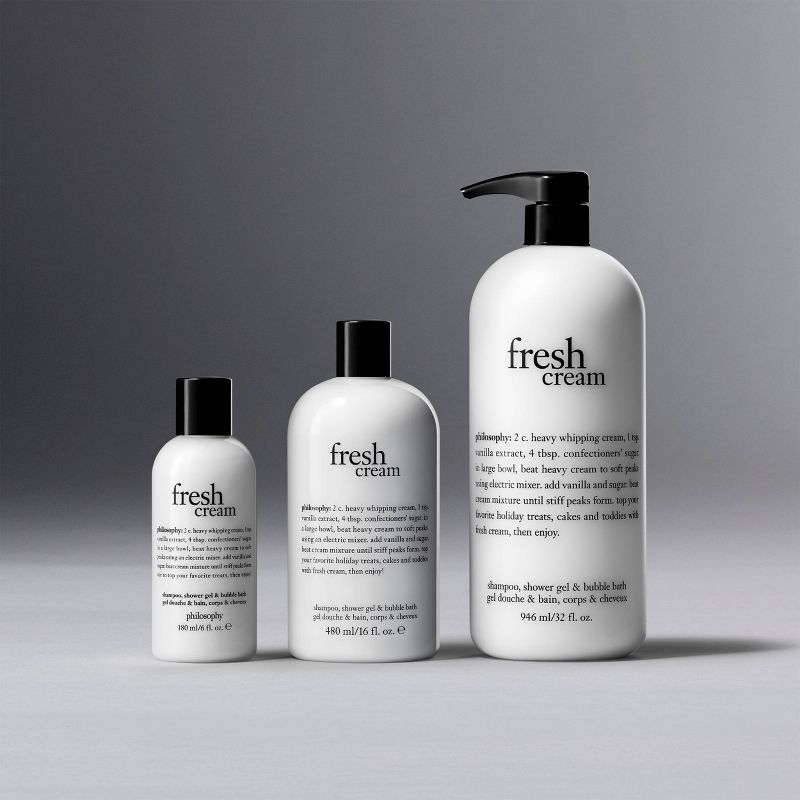 philosophy Fresh Cream Shampoo, Bath &#38; Shower Gel - 16 fl oz - Ulta Beauty, 6 of 7