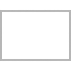 Amanti Art Hera Chrome Framed Dry Erase Magnetic Board - 1 of 4