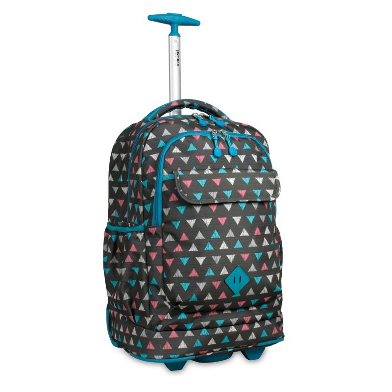J World Sweep 18" Rolling Backpack, 2 of 10