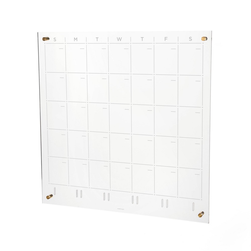 Photos - Planner RUSSELL + HAZEL Acrylic Monthly Wall Calendar