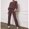 Women's Lurex Tape Modal Pant - ESQUALO - 3 of 4