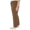 Alfred Dunner Plus Women's Classic Signature Elastic Waist Textured Trousers - 4 of 4