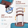 24-Inch Carry-On Luggage with Spinner Wheels – Lightweight Hardshell Suitcase, Expandable Design, TSA Lock, 360° Silent Wheels for Travel - 3 of 4