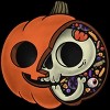 Junior's Design By Humans Halloween Anatomy By ppmid T-Shirt - 2 of 2