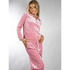 Jess by Meiko Women's Slim Fit Velour Tracksuit Set 2 Pieces - 3 of 4