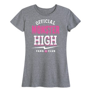 Women's - Monster High - Fang Club Short Sleeve Graphic T-Shirt - 1 of 4