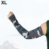 Unique Bargains Basketball Sports Camouflage Cooling Arm Elbow Compression Sleeve Drak Green 1 Pair - 3 of 4